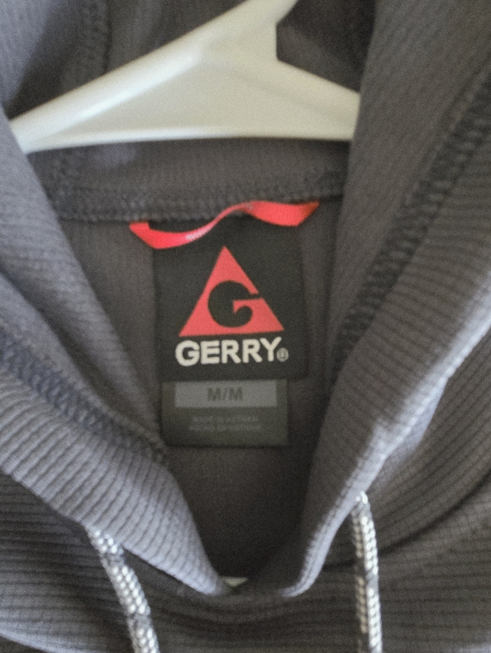 Gerry Performance Waffle Pullover Hoodie M Fleece Lined Pocket Travel Layer Fall - Picture 6 of 11